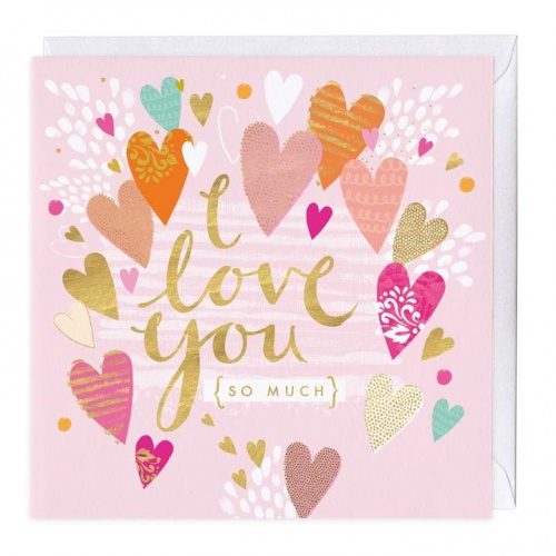 Love You So Much Greeting Card